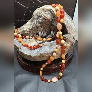 Jay King DTR Carnelian & Jasper Multi-Strand Necklace | Desert Trading Co